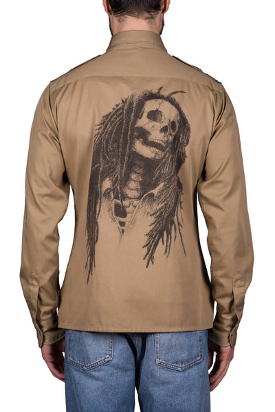 Skull Shirt Jacket - cooder