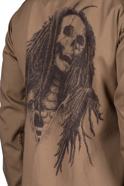 Skull Shirt Jacket - cooder