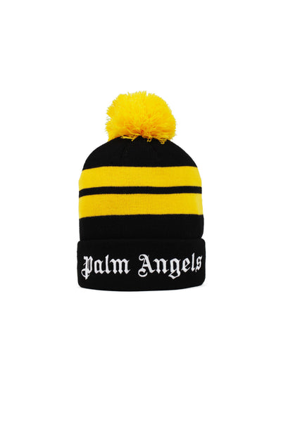 Logo Striped Beanie - cooder