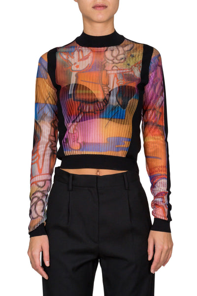 Printed Pullover - cooder