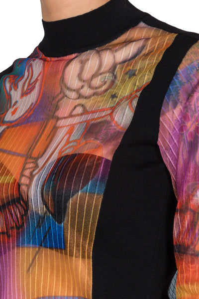 Printed Pullover - cooder