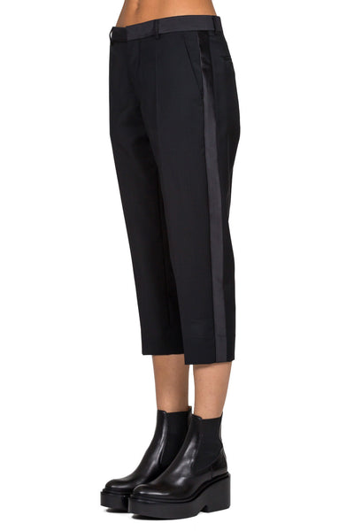 Cropped Tuxedo Trousers - cooder