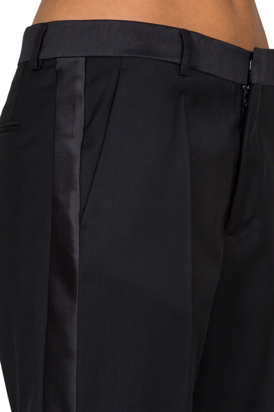 Cropped Tuxedo Trousers - cooder
