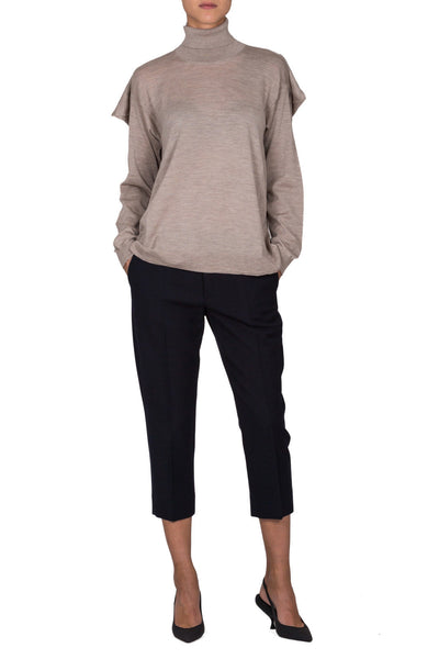 Cropped Tailored Trousers - cooder