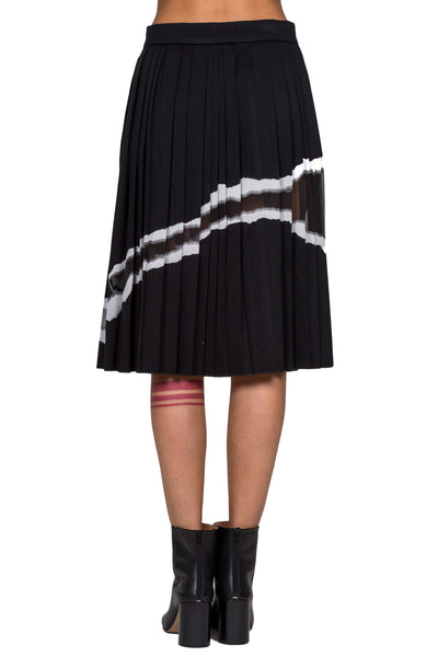 Pleated Rip To Reveal Skirt - cooder