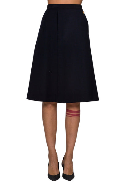 Mid Length A Line Skirt - cooder