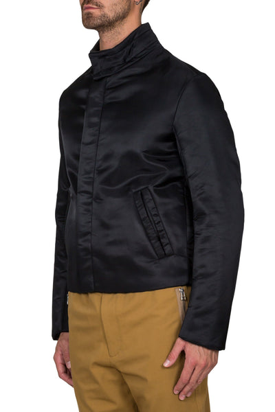Funnel Neck Casual Jacket - cooder