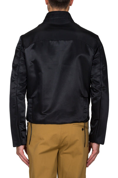 Funnel Neck Casual Jacket - cooder
