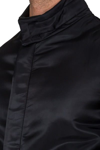 Funnel Neck Casual Jacket - cooder