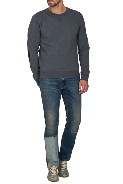 Elbow Patch Sweatshirt - cooder