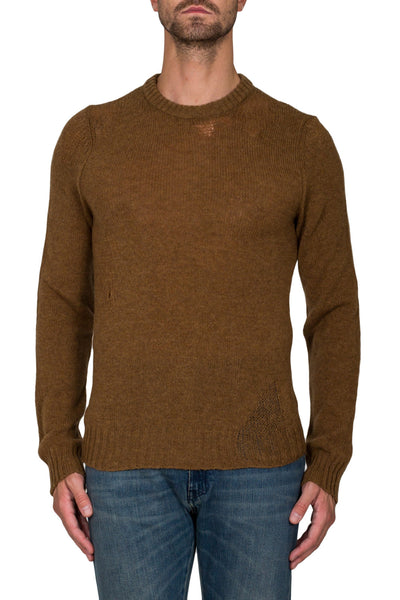 Distressed Knit Sweater - cooder