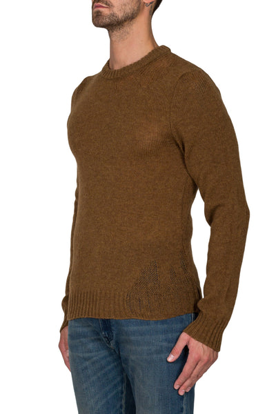Distressed Knit Sweater - cooder