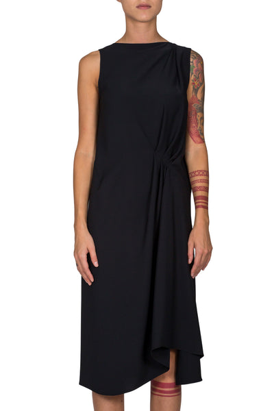 Gathered Shift Dress - cooder