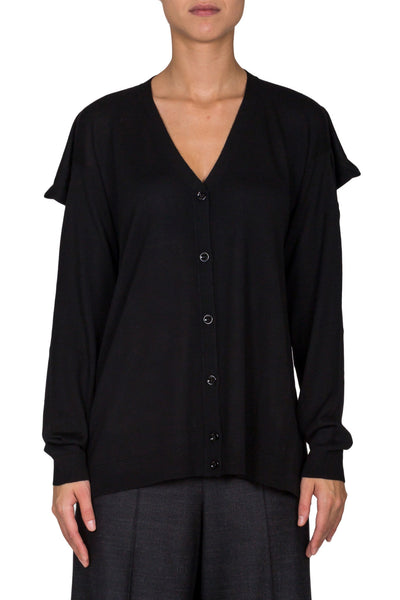 Draped Back Cardigan - cooder