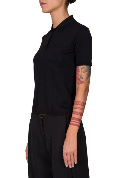 Wool Polo Shirt - cooder