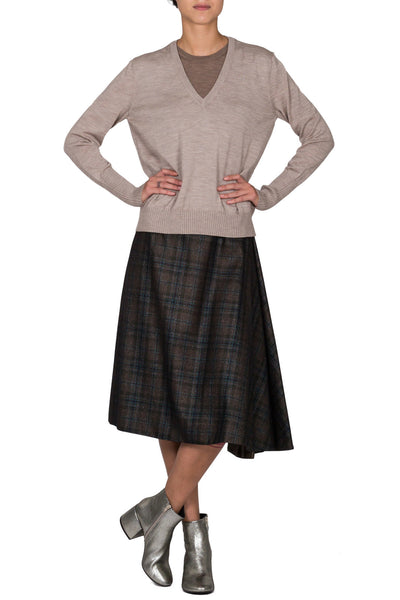 Layered Effect Sweater - cooder