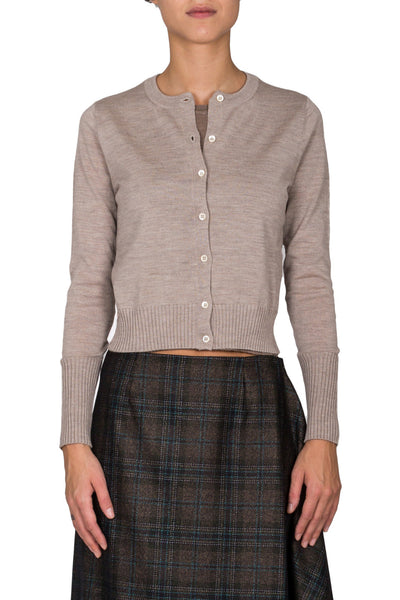 Cropped Cardigan - cooder