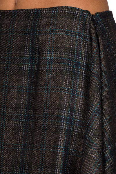 Asymmetric Tweed Skirt - cooder