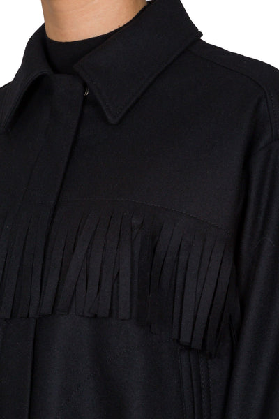 Fringed Boxy Jacket - cooder